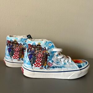 Like New Vans Sk8-Hi One Piece Punk Hazard Multi - Size 3